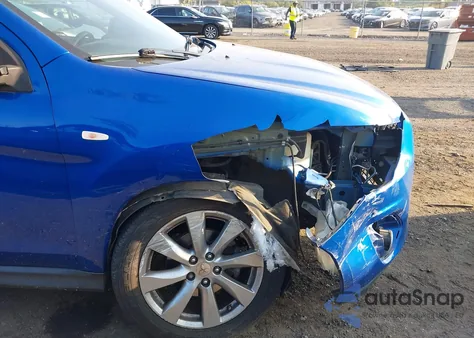 2015 Mitsubishi Outlander Sport Es из США, поврежденный, VIN 4A4AP3AU7FE057576